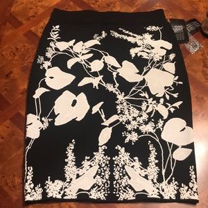 Etcetera Luxurious Vignette Skirt in Floral S NWT